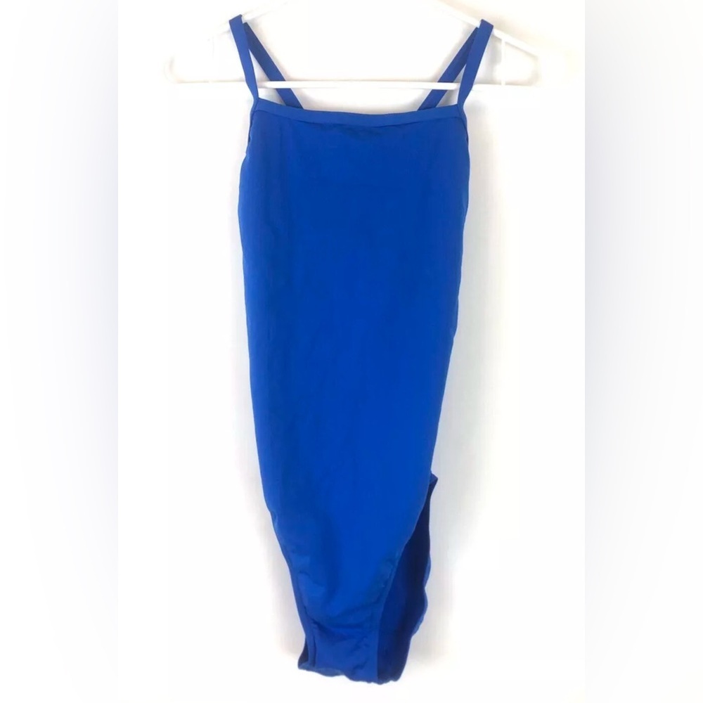 Speedo, Women’s Edurance Flyback One Piece Swimsuit Blue Size 10